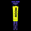 Maquillage Fluorescent avec Applicateur Pinceau - 15 ml - Jaune