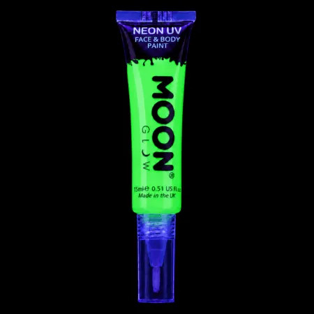 Maquillage Fluorescent avec Applicateur Pinceau - 15 ml - Vert