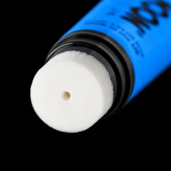 Maquillage fluo UV Visage et Corps avec applicateur éponge - 75 ml - Bleu