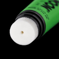 Maquillage fluo UV Visage et Corps avec applicateur éponge - 75 ml - Vert