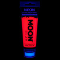 Maquillage fluo UV Visage et Corps avec applicateur éponge - 75 ml - Rouge