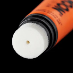 Maquillage fluo UV Visage et Corps avec applicateur éponge - 75 ml - Orange