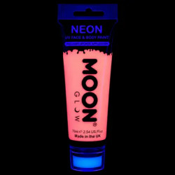 Maquillage fluo UV Visage et Corps avec applicateur éponge - 75 ml - Violet