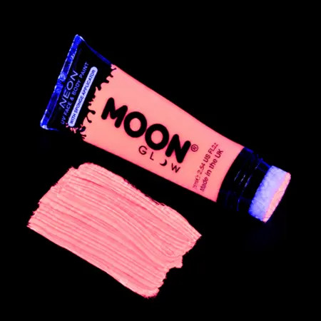 Maquillage fluo UV Visage et Corps avec applicateur éponge - 75 ml - Violet