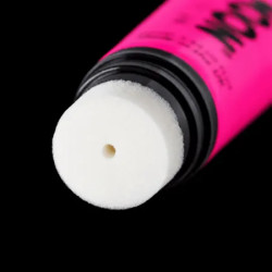 Maquillage fluo UV Visage et Corps avec applicateur éponge - 75 ml - Rose